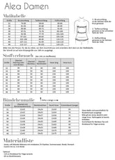 Papierschnittmuster Alea Fadenkäfer Damen